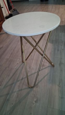 Marble end table