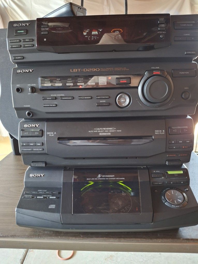 Sony LBT-D290 Mini Hi-Fi Stereo System.