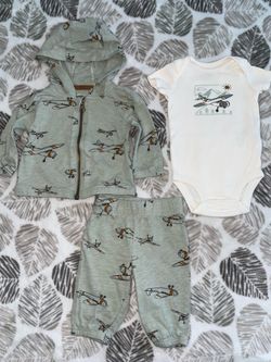Carters 3 months baby boy outfit