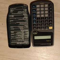 Finance Calculator TI-30xA