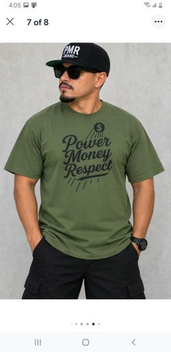 POWER MONEY RESPECT BRAND TSHIRT