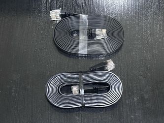 Flat Cat5e Ethernet Cable with RJ45 Connectors