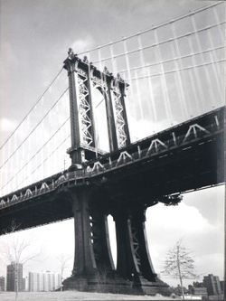Photography artwork photo art Manhattan Bridge New York