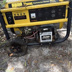 Generator xtreme contractor series 6500 watts