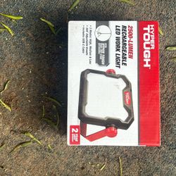Hyper Tough Rechargeable LED Work Light 2500 Lumen