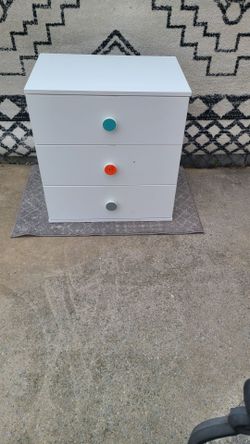 IKEA KULLEN 3-Drawer Chest - White