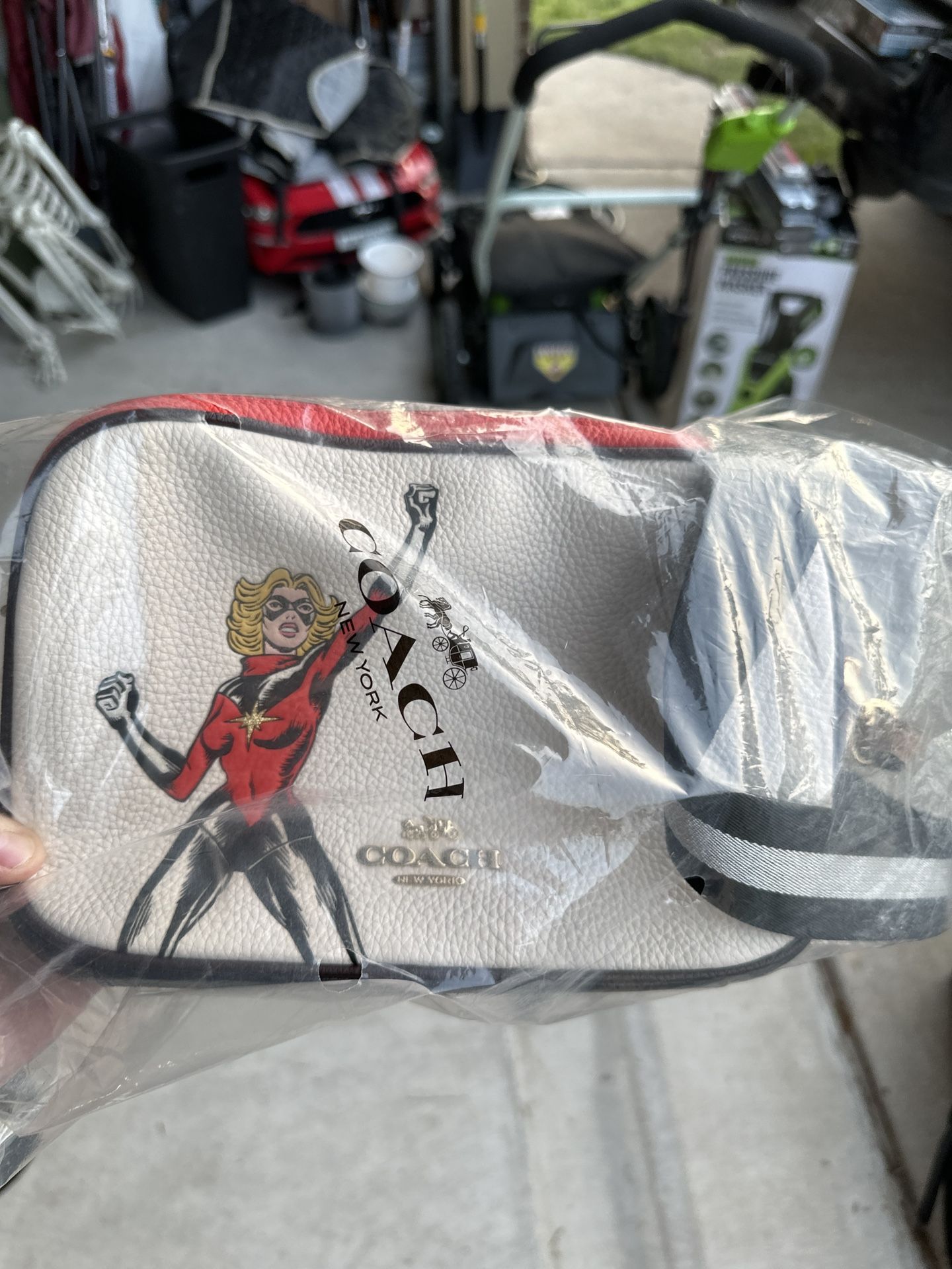 Captain Marvel Coach Crossbody Bag