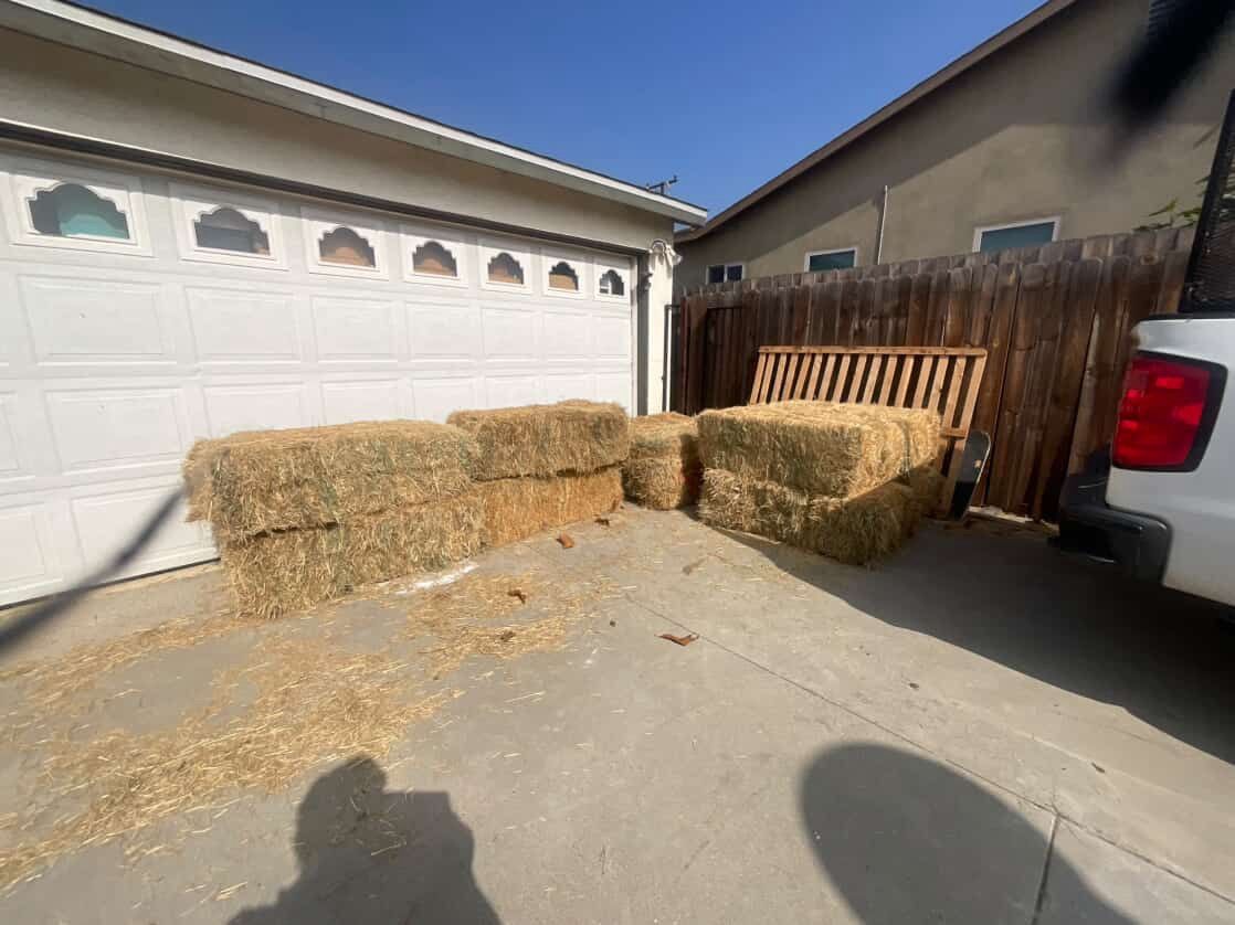 Fresh Hay Stacks – $10 - ONLY 1 LEFT