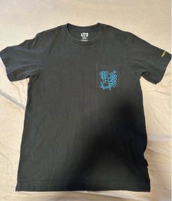 Uniqlo Keith Haring Party Of Life Black T-Shirt / Size XS.