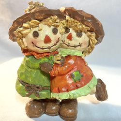 Raggedy Ann And Andy Scarecrow Figure 5"x5"