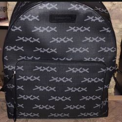 ERMENEGILDO ZEGNA Canvass Print XXX Backpack 