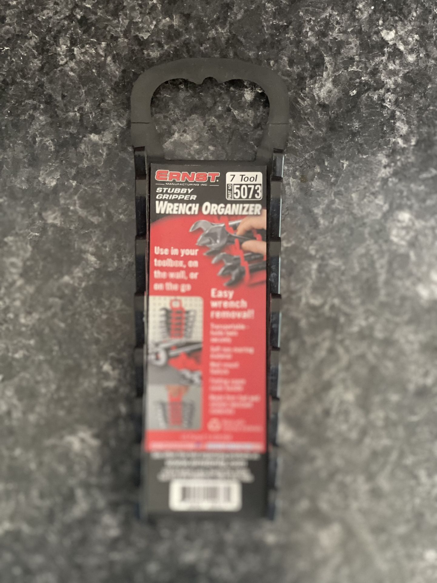 Ernst Stubby Wrench Organizer in Black