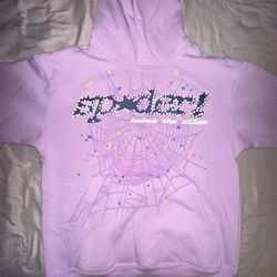 Sp5der Acai Hoodie Purple