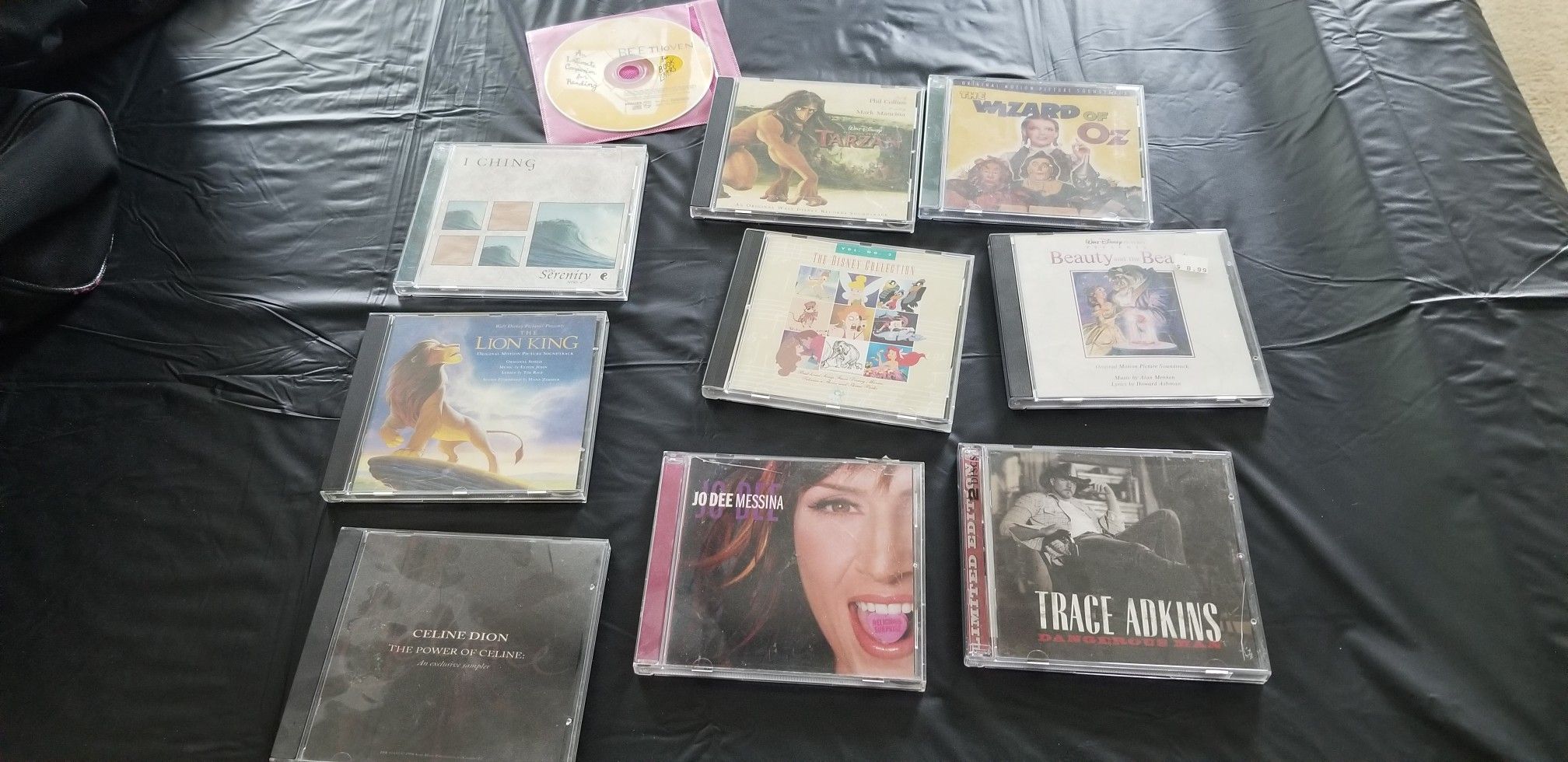 Disney CDs and others included