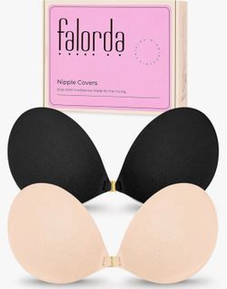Strapless Sticky Adhesive Backless Invisible Bra for Women