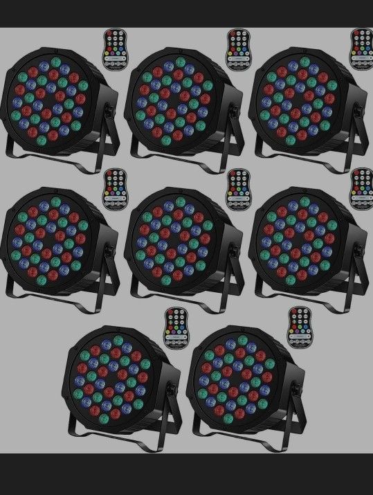 Rechargeable stage lights