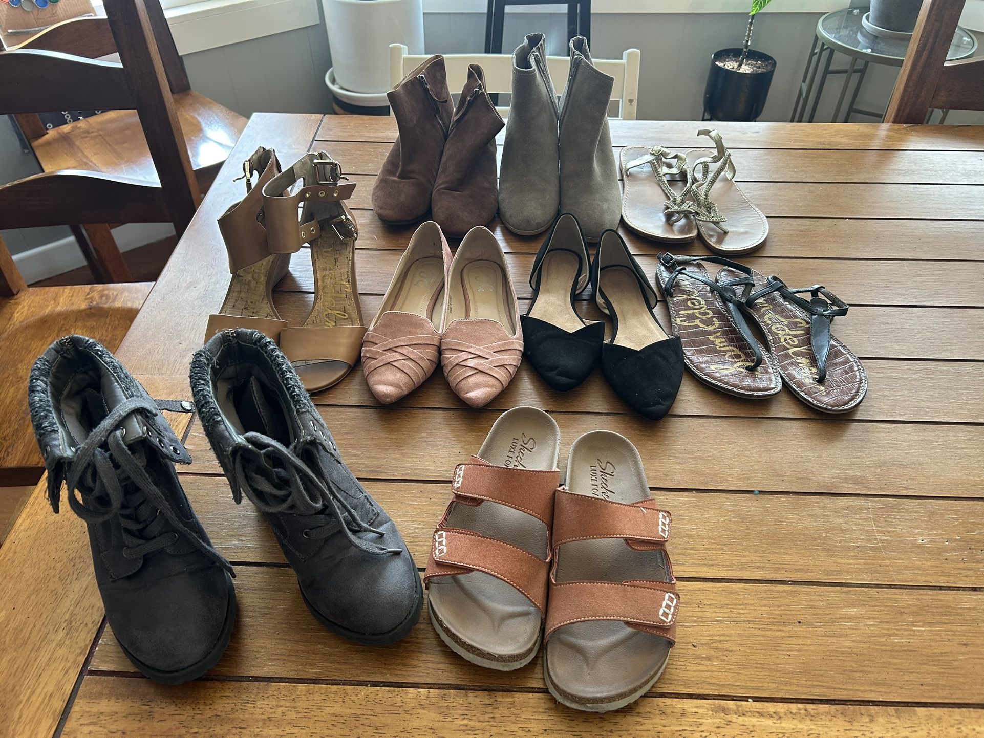 Women’s 10 Pairs Of Shoe Bundle 