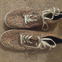 vans leopard print 