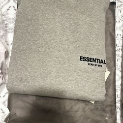 DARK OAT ESSENTIALS HOODIE