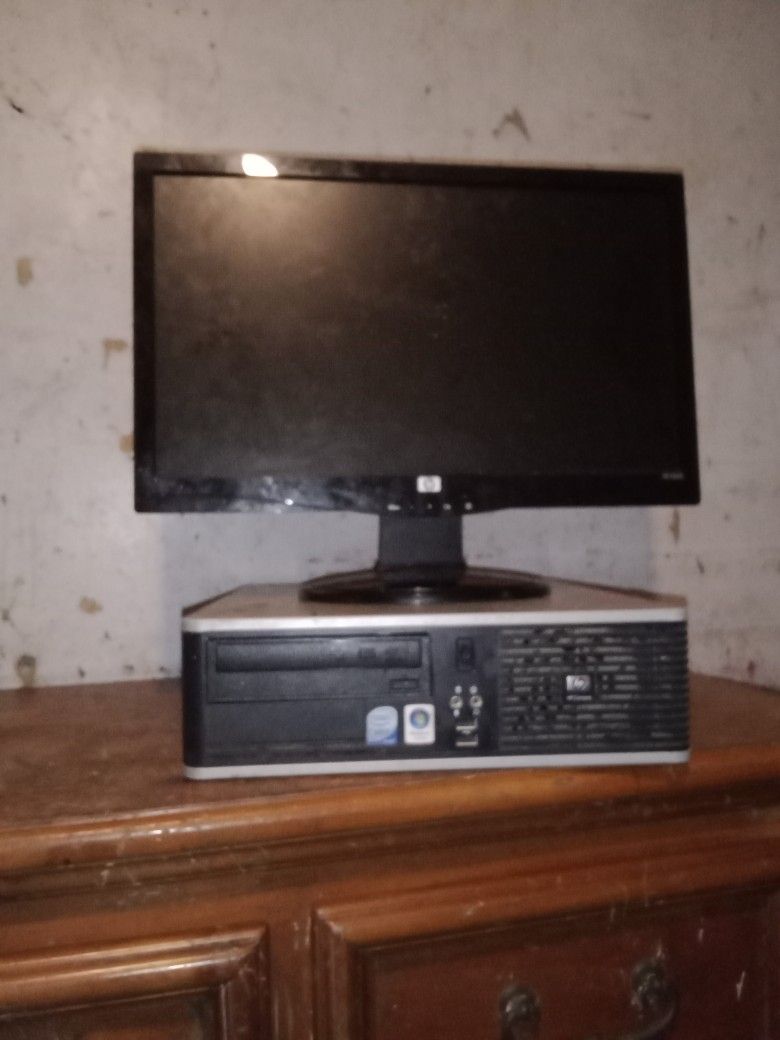 Hp Computer Monitor And Tower