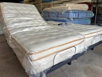 King Tempurpedic premier model adjustable bed with mattresses $1500 delivered