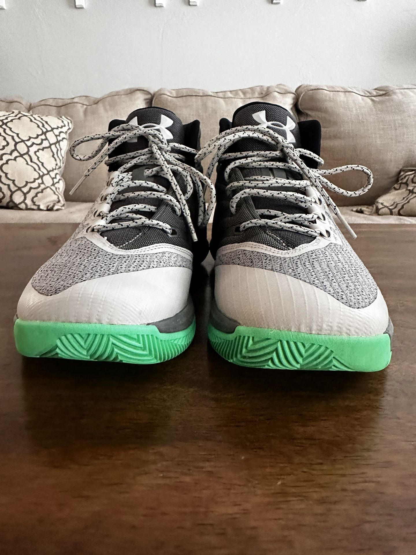 Under Armour Curry Gray Matter Green