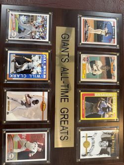 Giants greats baseball cards