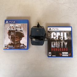 PlayStation 5 Games And Charger