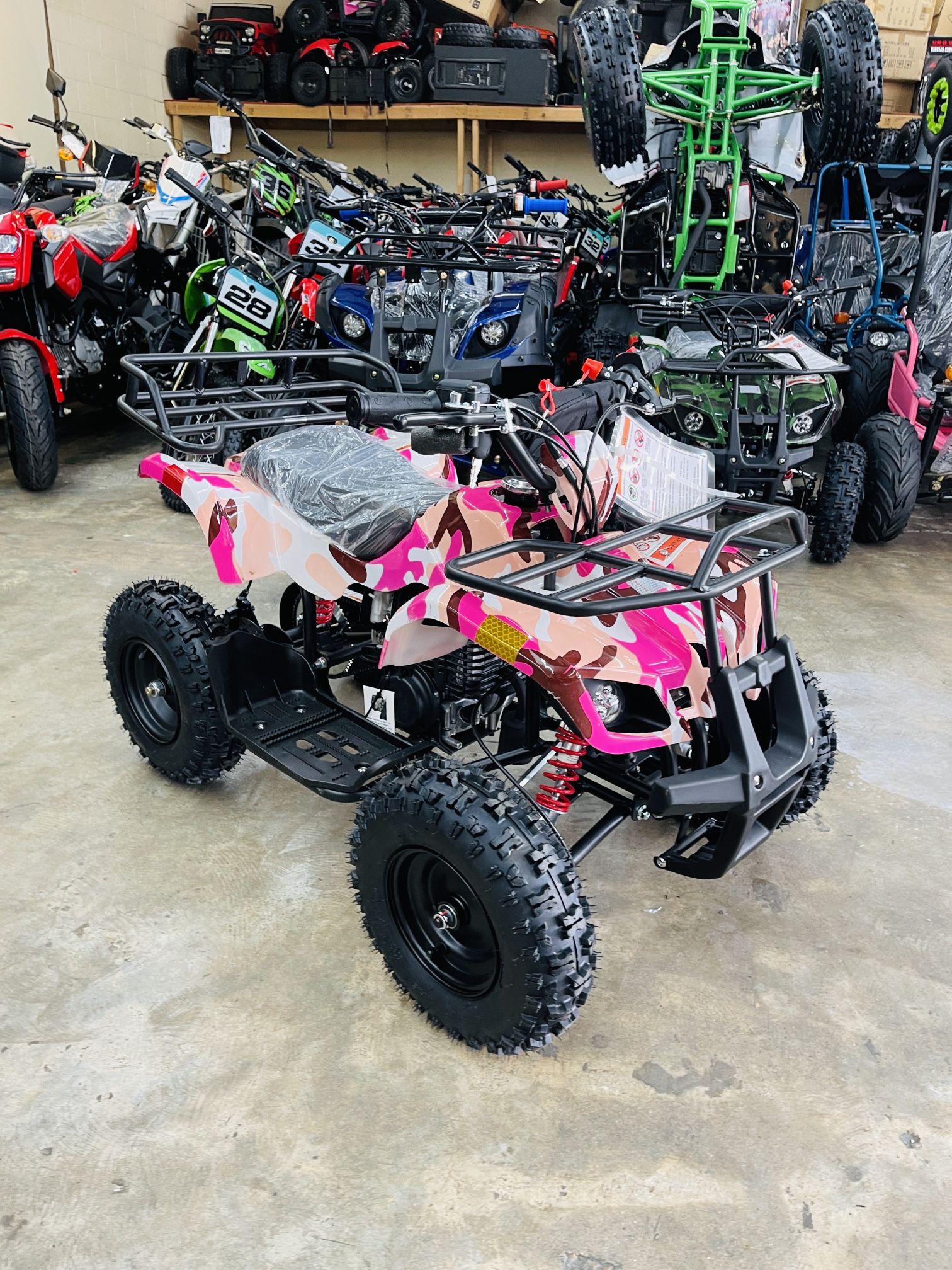 50CC KIDS FOUR WHEELER 4 STROKE ATV AUTOMATIC