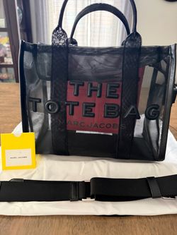 Marc Jacobs The Tote Bag Mesh Black