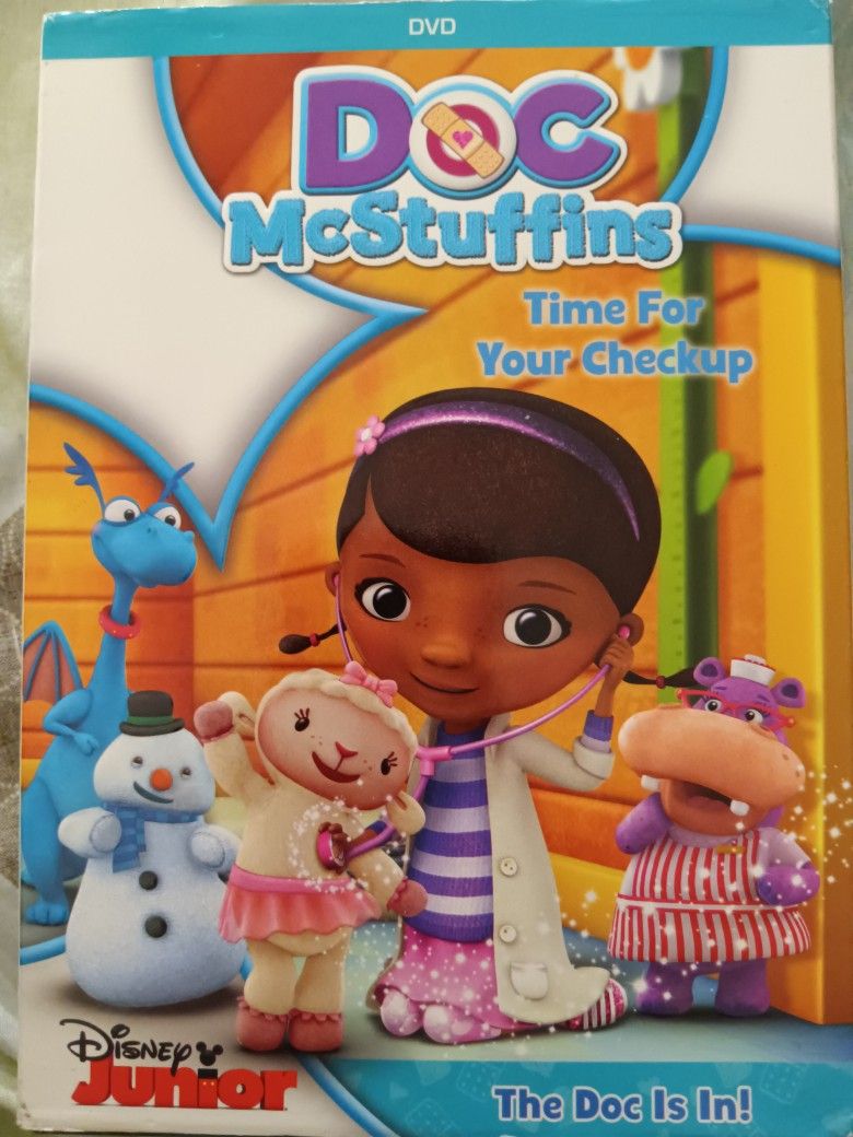 Disney Junior's DOC MCSTUFFINS: TIME FOR YOUR CHECKUP (DVD) NEW