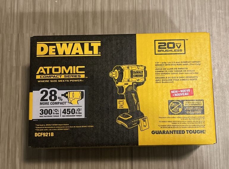 DEWALT ATOMIC 20V 1/2 in. Impact Wrench (Tool Only)