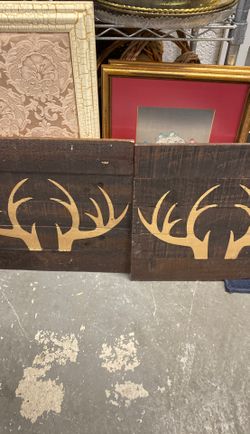 2 matching wall art
