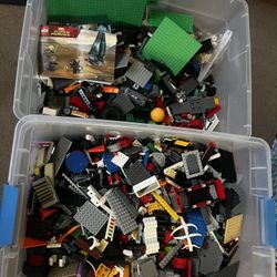 Huge LEGO Lot – 60 lb Total Aprox. w/ + Bins Included