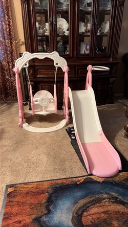 Toddler Slide and swing set