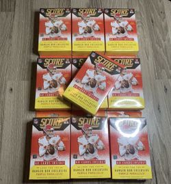 2021 Panini Score Football Hanger Box NFL Trading Cards