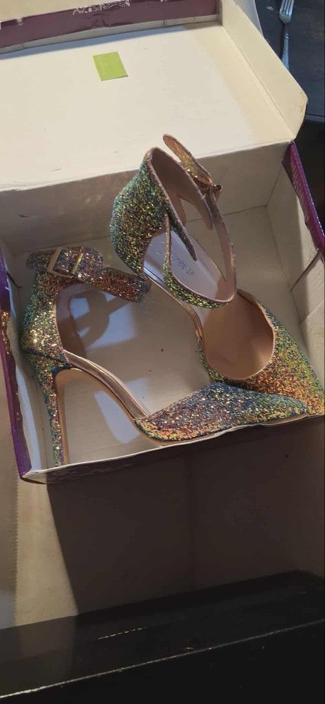 New Heels Glitter 10$
