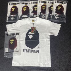 Bape tee “black and white”