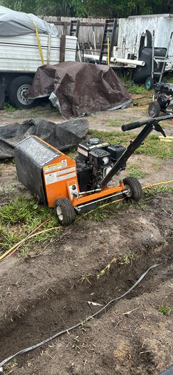 Bed edger trencher