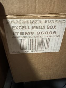 Panini Prizm 2020 NBA Basketball Mega Case