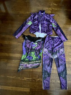 Disney Mal Girls Descendants Heroes Halloween Costume 