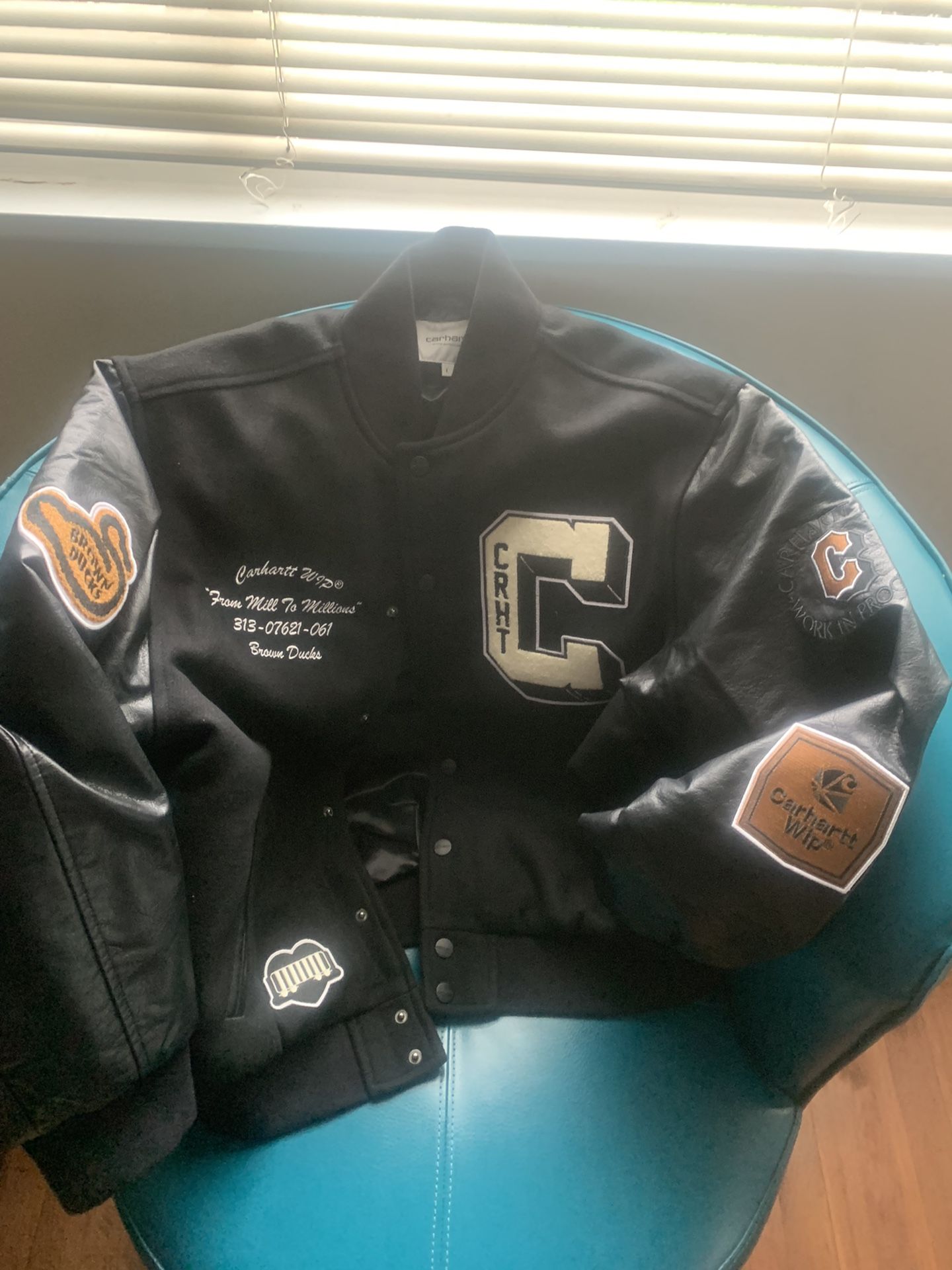 Carhartt WIP Brown Ducks Bomber