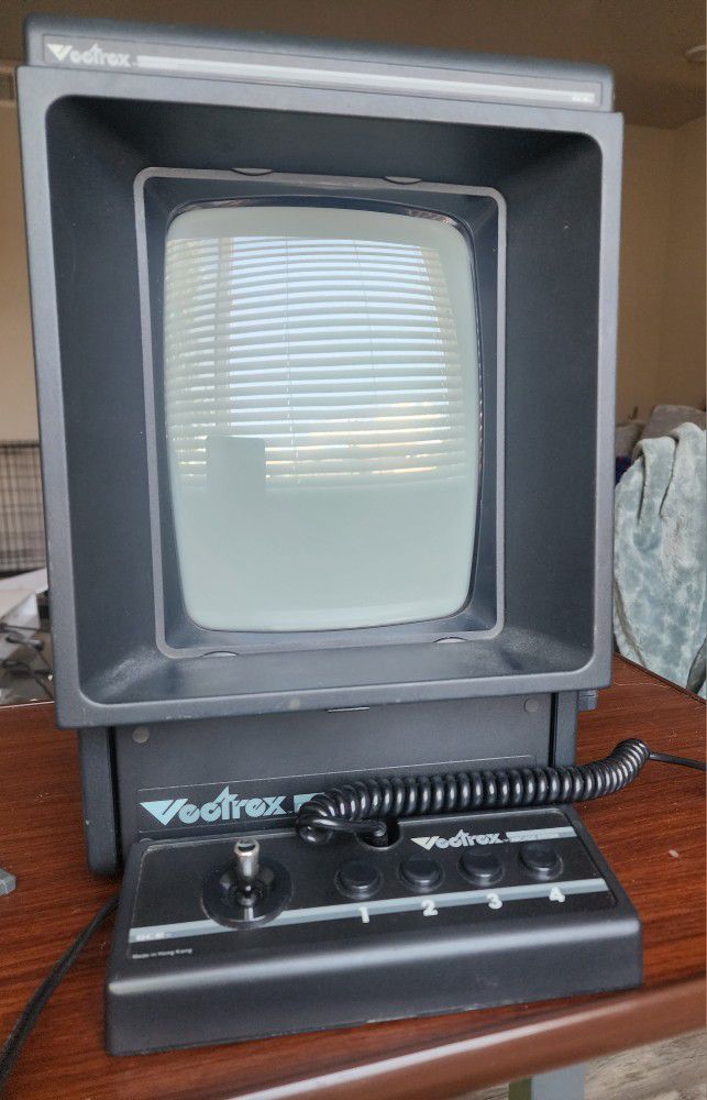 Vectrex Arcade System With Games