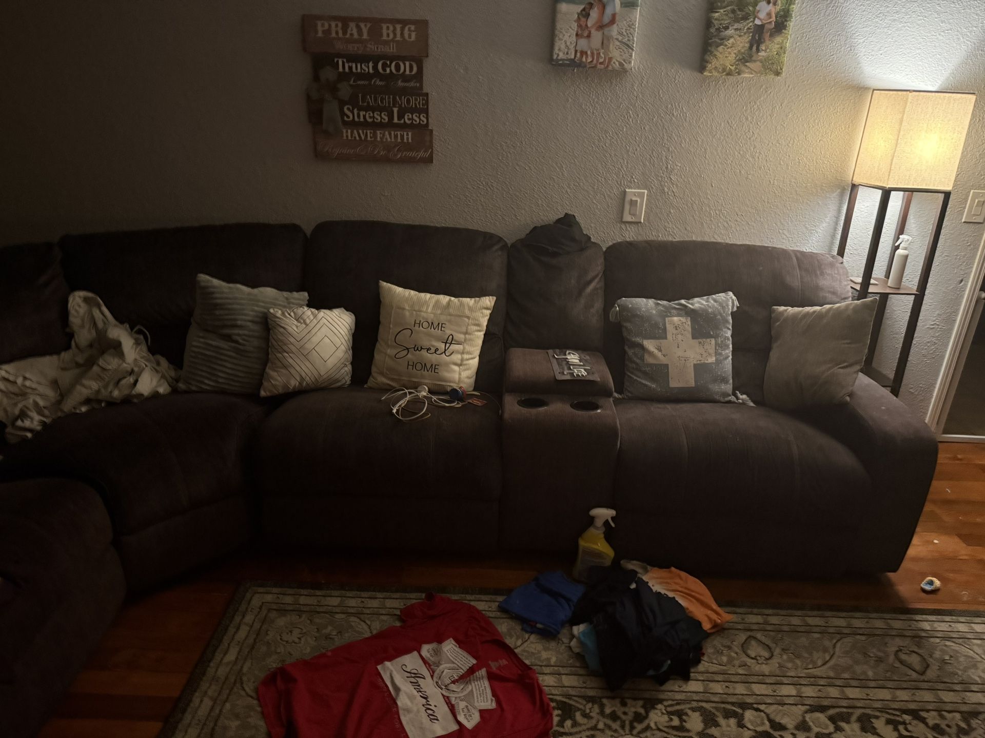 Sectional Reclining Couch