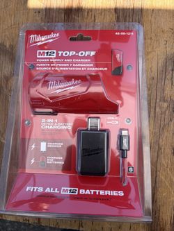 Milwaukee m12 no battery