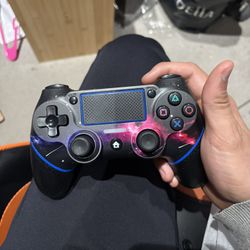 PS4 duel controller galaxy skin