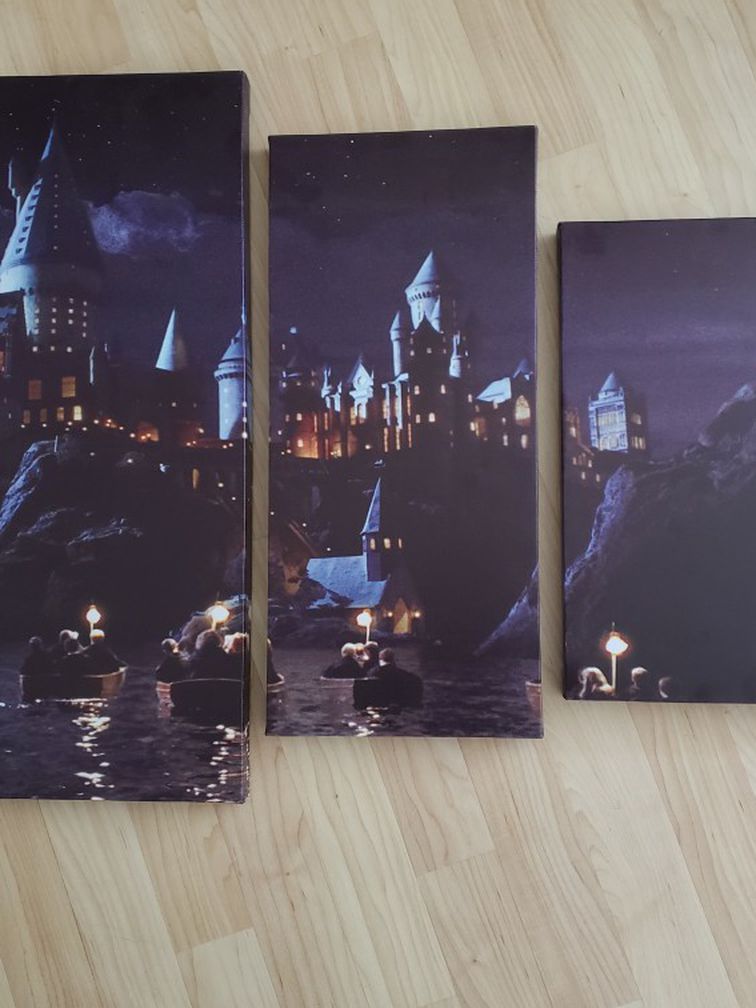 Hogwarts 5 Canvas Set
