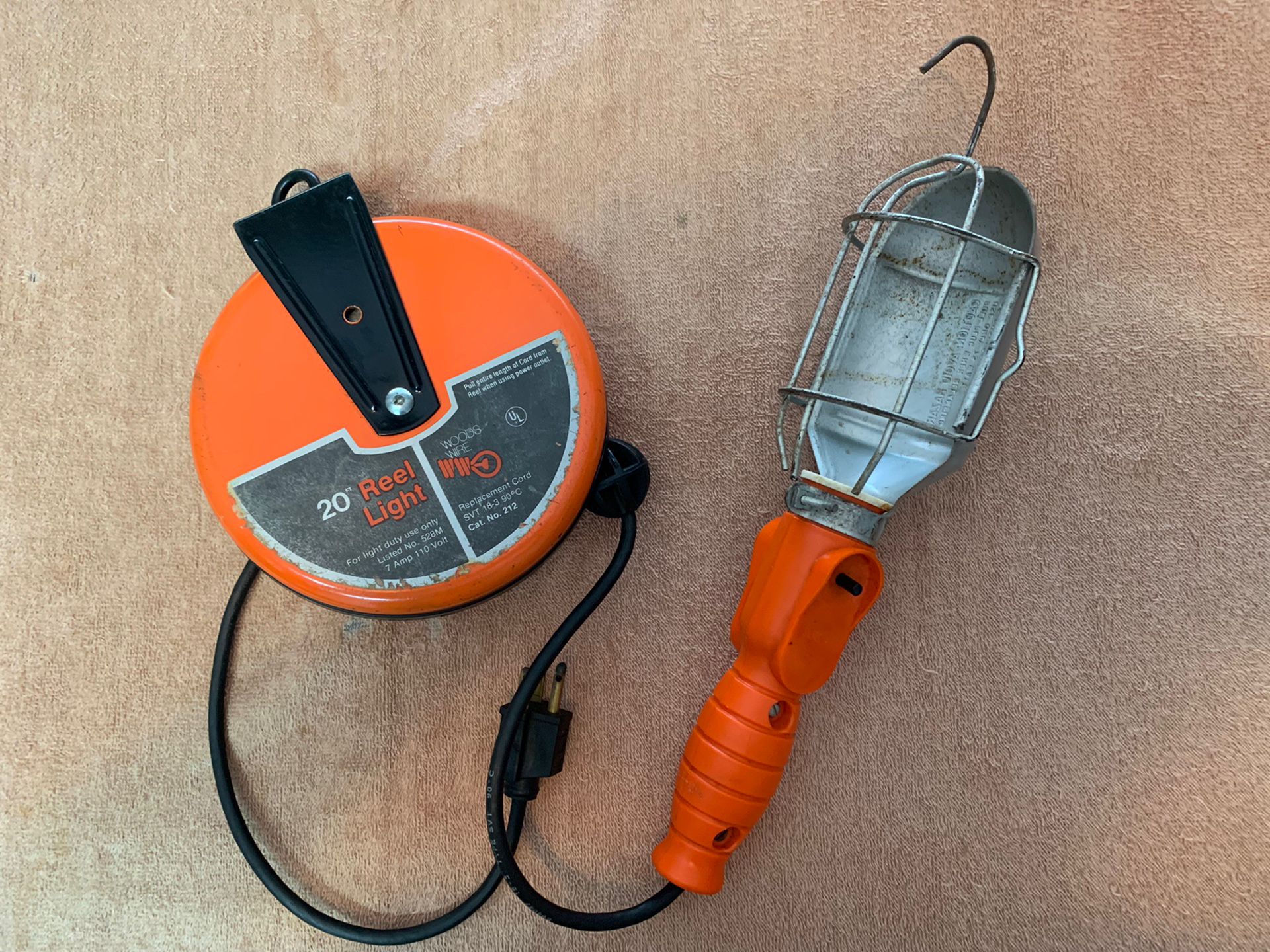 WOODS WIRE 20FT Reel Light