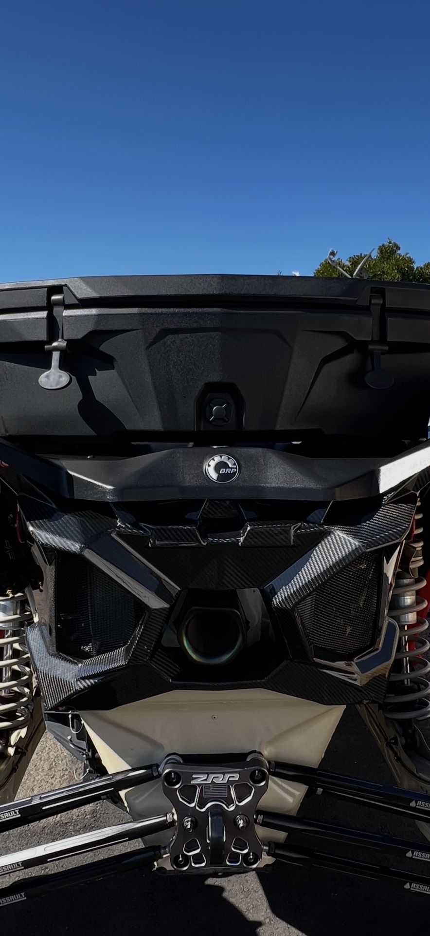 Canam X3 Exhaust Surrond