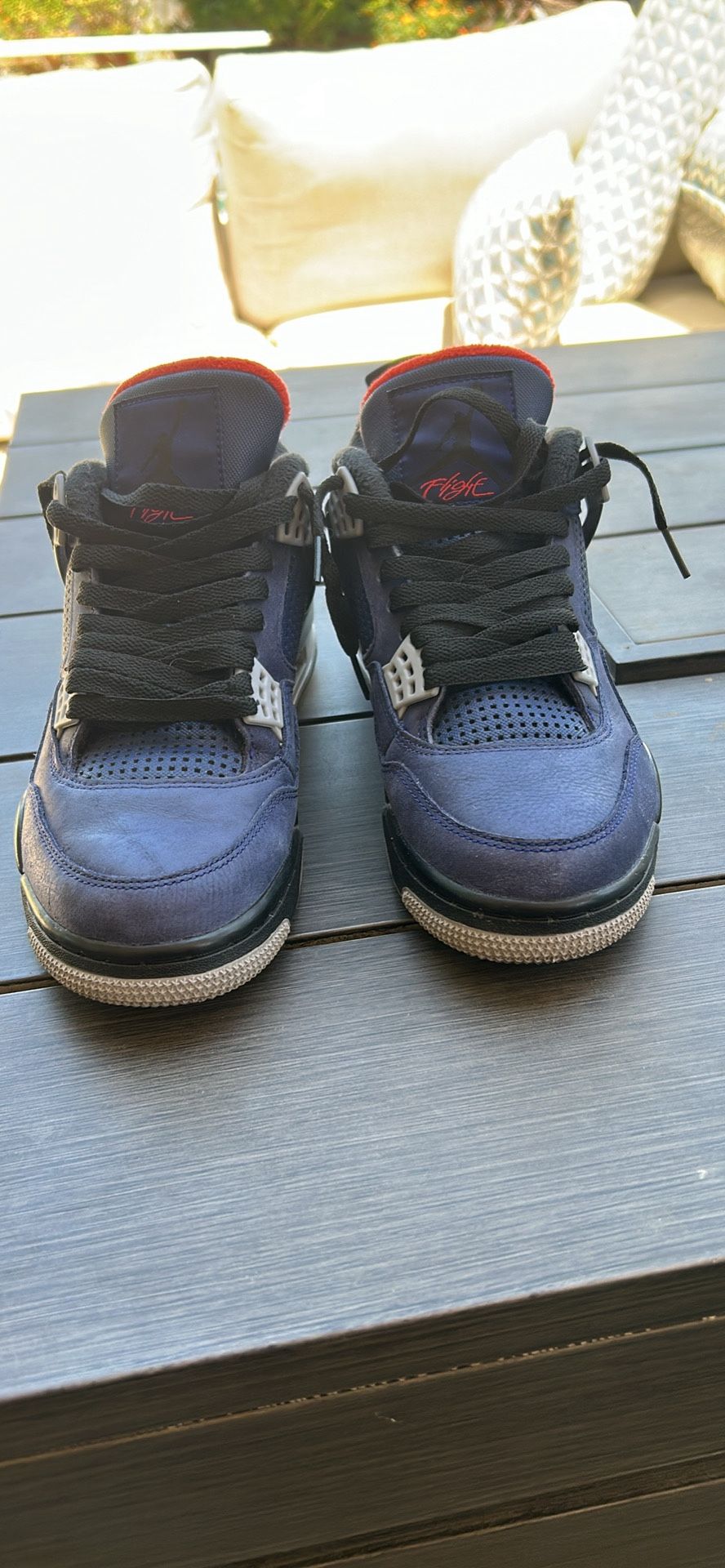 Air Jordan 4 Retro Winter 'Loyal Blue' size 7.5